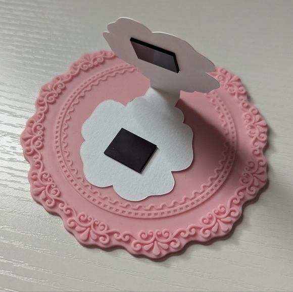 Magnetic Bookmark Holographic Flower Handmade Bookish Booklover - Picture 4 of 5